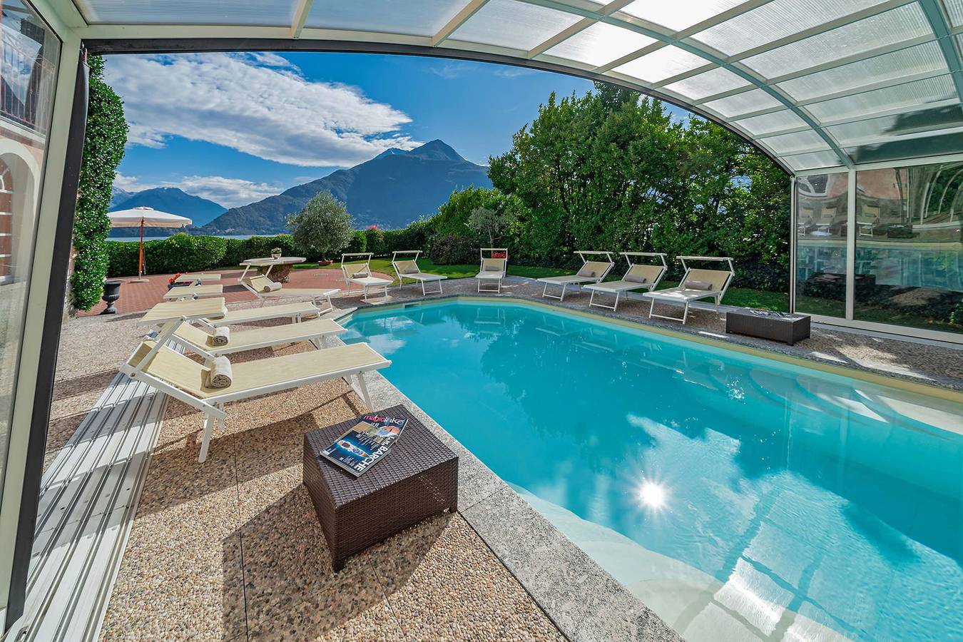 Villa für 10 Personen mit Balkon in Calozzo, Pianello del Lario