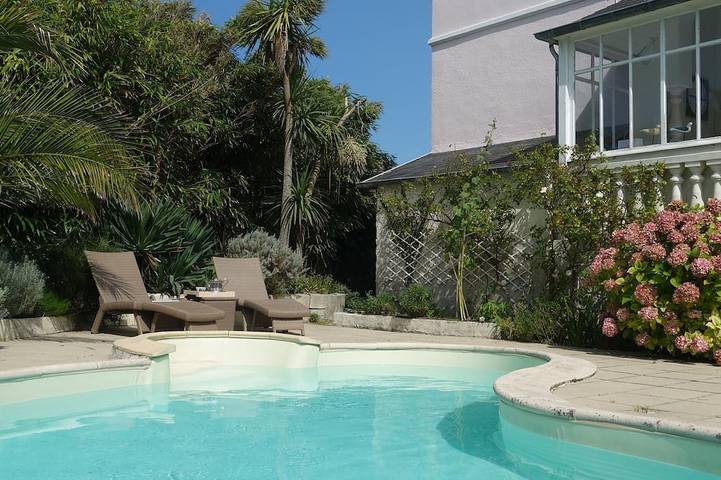 Maison de vacances pour 8 personnes, avec Balcon et Jardin à Portbail