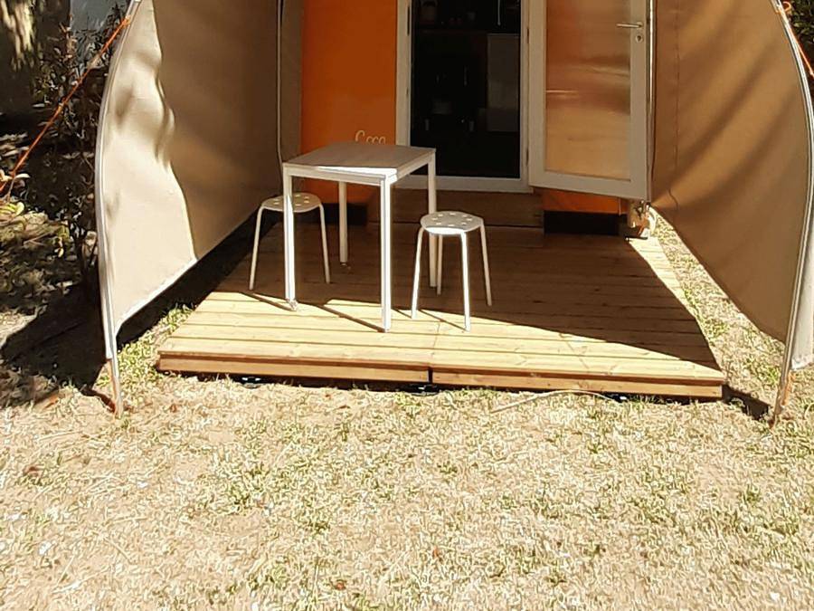 Flower Camping Le Rochelongue - Tente 2 personnes - Coco Sweet 11m2 - 1 chambre (sans sanitaires) 2 pers in Cap d'Agde, Agde