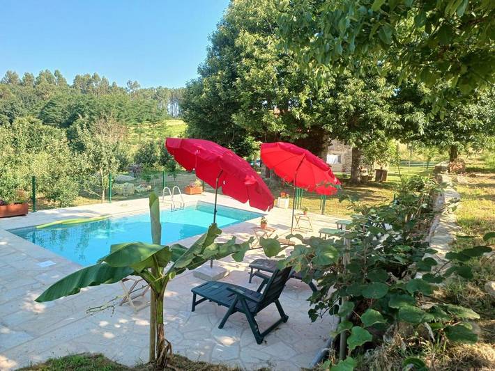 Casa de huéspuedes para 2 personas, con jardín además de piscina y vistas en Provincia de Pontevedra - 4