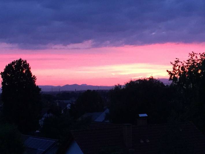 Ferienwohnung für 5 Personen, mit Terrasse und Ausblick in Mahlberg