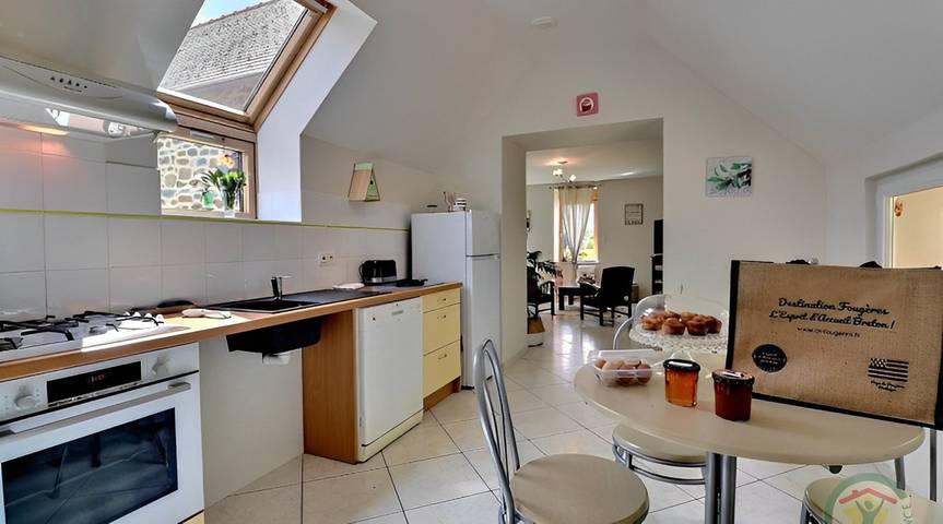 Gîte pour 4 personnes, avec terrasse et jardin en Bretagne - 4