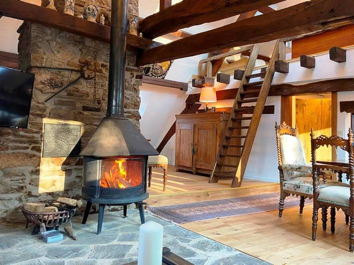 Vakantiewoning voor 6 personen, with uitzicht and tuin as well as sauna, met huisdier in het Ahrtal