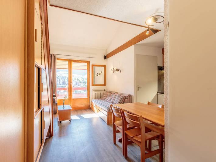 Gîte pour 6 personnes, avec balcon dans Plagne Soleil - 3
