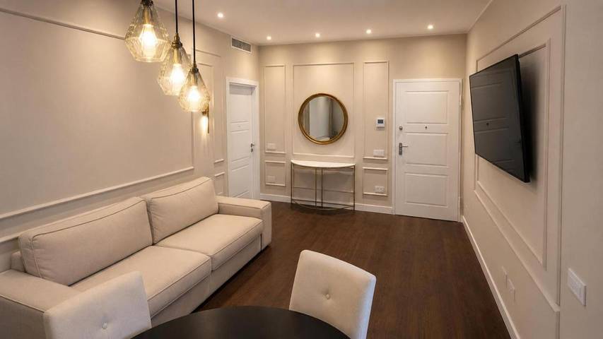 Ferienwohnung für 4 Personen, mit Balkon und Whirlpool sowie Terrasse und Pool
