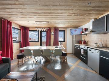 Gîte pour 12 personnes, avec balcon à Val Thorens