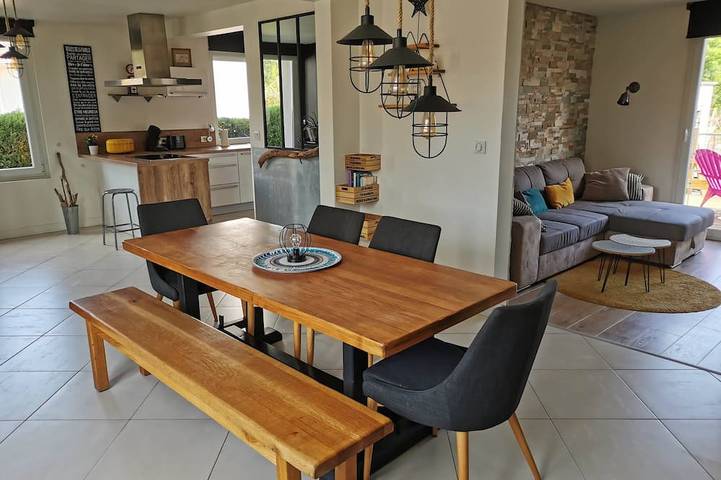 Maison de vacances pour 7 personnes, avec jardin