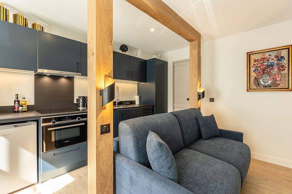 Appartement entier, L'Escale du Vieux Port - Studio Rdc 2P - Climatisation in Honfleur, Région de Lisieux