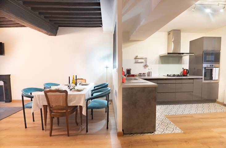 Gîte pour 6 personnes, avec terrasse à Tournus - 4