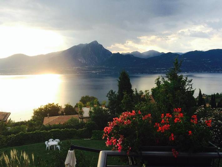 B&b per 3 persone, con Balcone e Terrazza nonché Giardino e Vista lago a Torri del Benaco