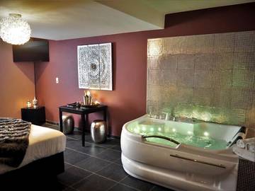 Hôtel pour 2 personnes, avec jacuzzi et sauna à Charleroi