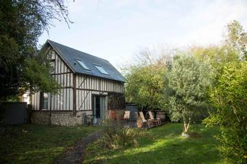 Gîte pour 2 personnes, avec jardin à Fatouville-Grestain