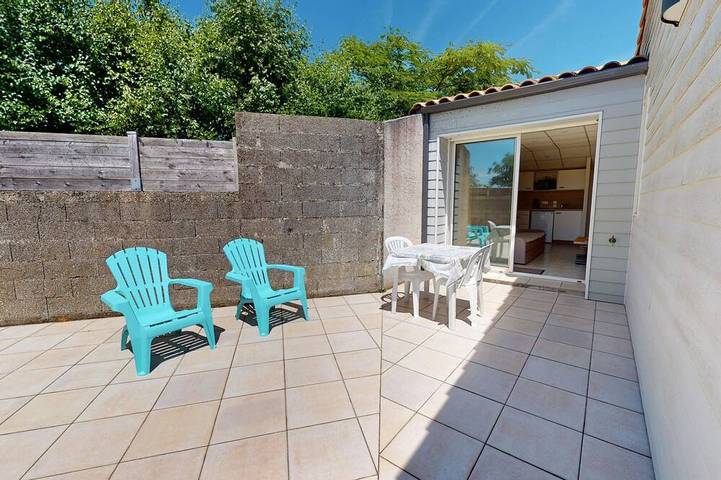 Appartement de vacances pour 2 personnes, avec jardin