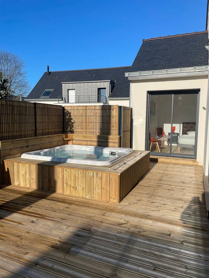Maison de vacances pour 8 personnes, avec Jacuzzi et Jardin à Arzon