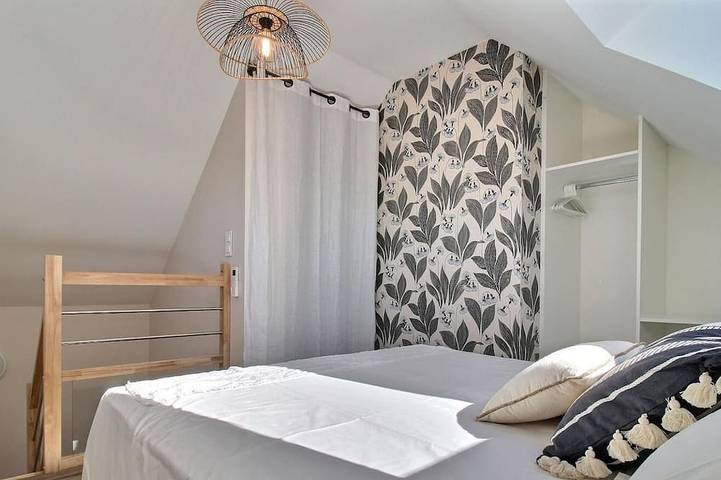 Location de vacances pour 2 personnes, avec terrasse et jardin dans Plage de Locmiquel - 3