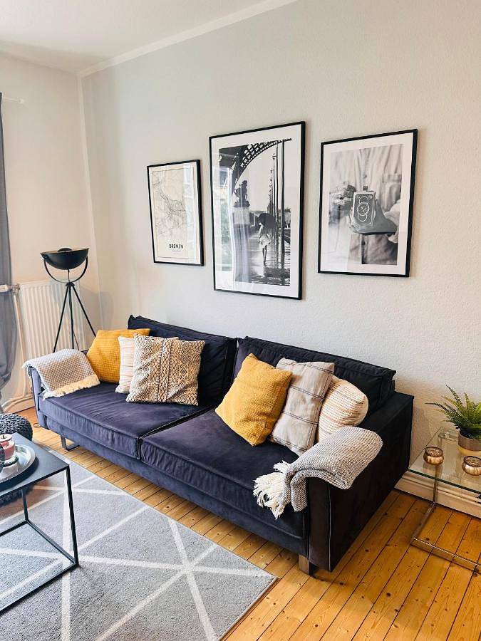 Ferienwohnung für 2 Personen, mit Ausblick und Garten in Bremer Freimarkt - 4