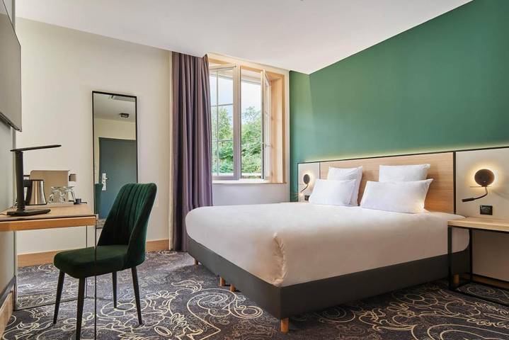 Hôtel pour 2 personnes, avec jardin et sauna ainsi que piscine et jacuzzi, animaux acceptés à Évaux-les-Bains - 3