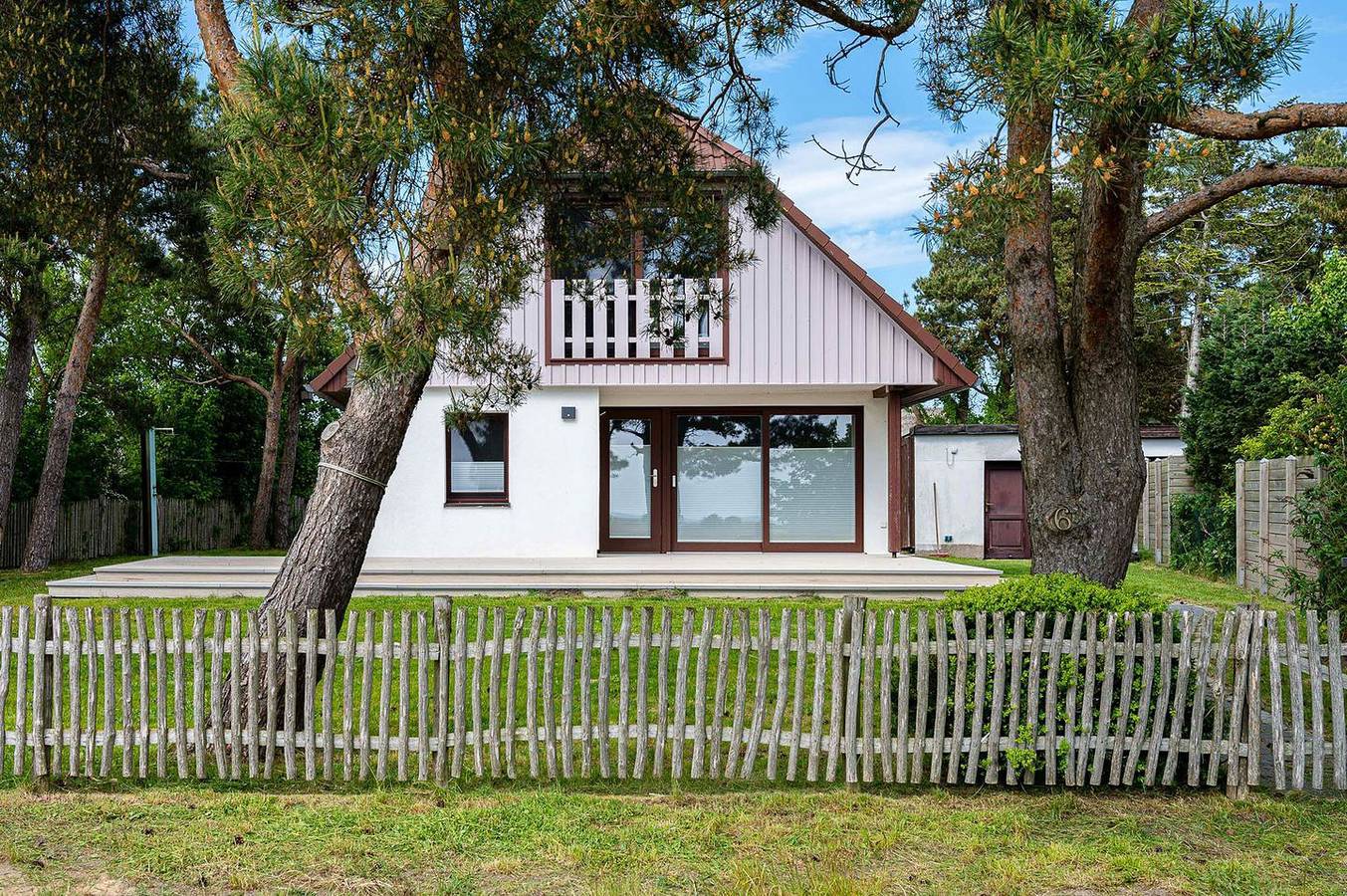 Romantisch gelegenes Ferienhaus in Born a. Darß, Born am Darß