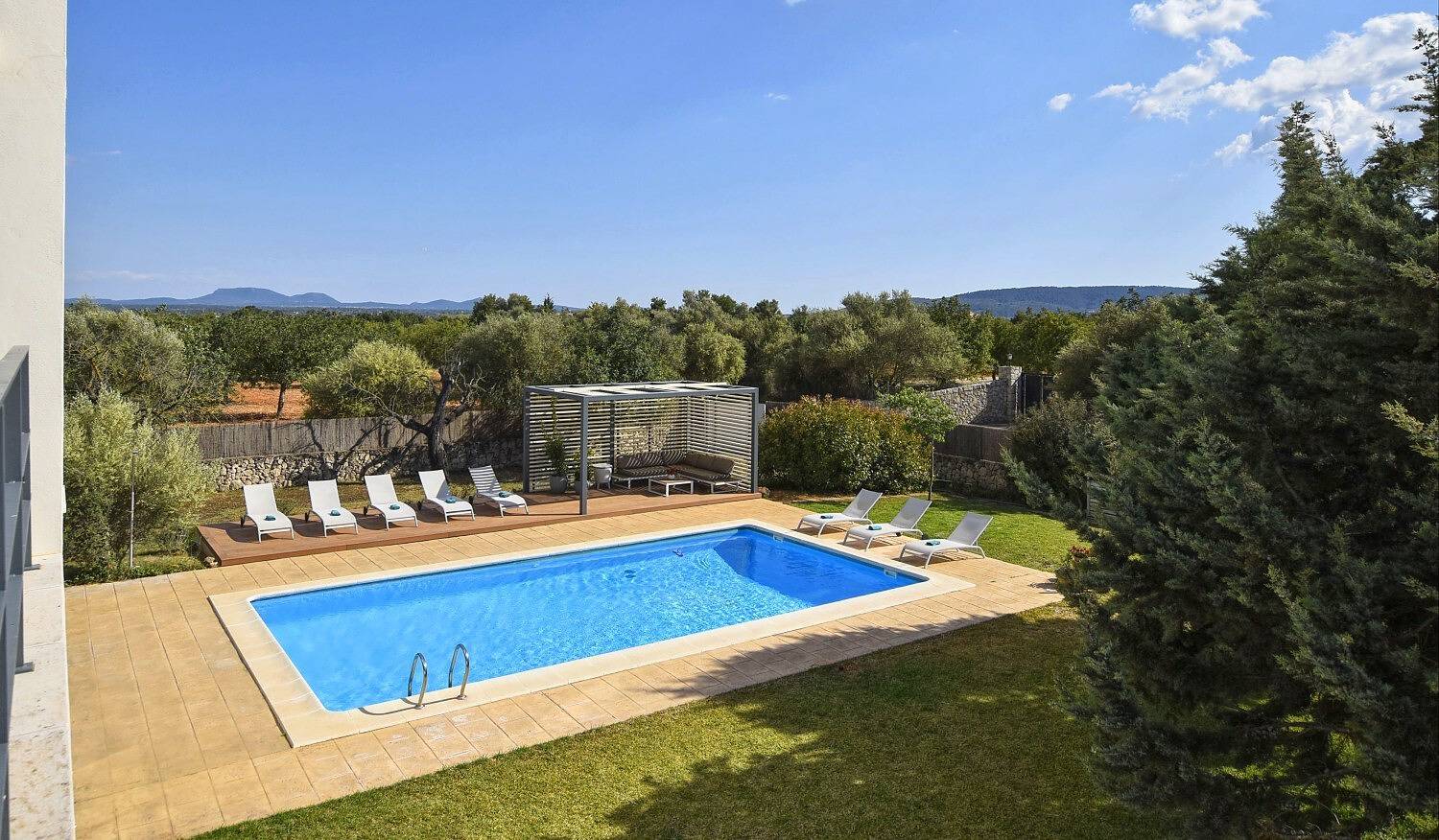Casa de vacaciones 'Caleu' con vistas a la montaña, Wi-Fi y aire acondicionado in Binisalem, Interior de Mallorca