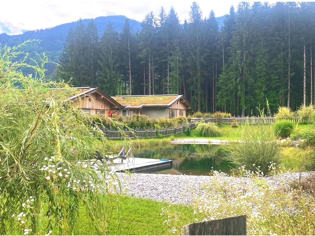 Chalet mit Sauna für Natururlaub im Chalet Dorf in Hermagor, Hermagor-Pressegger See