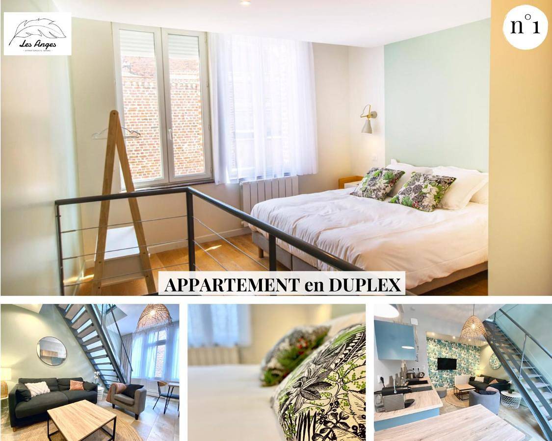 Appartement entier, Les Anges - Place Des Héros - Emplacement Premium - 6 appartements - Cosy et Calme in Arras, Région d'Arras