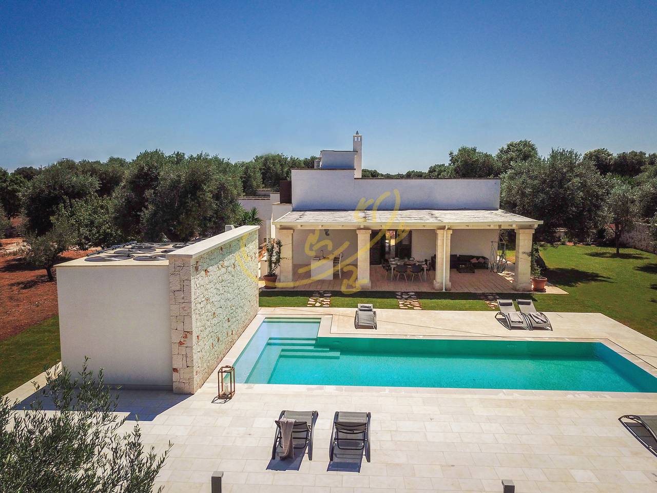 Td Villa Ricchiari Traditional Villa w/Design Pool in Salento