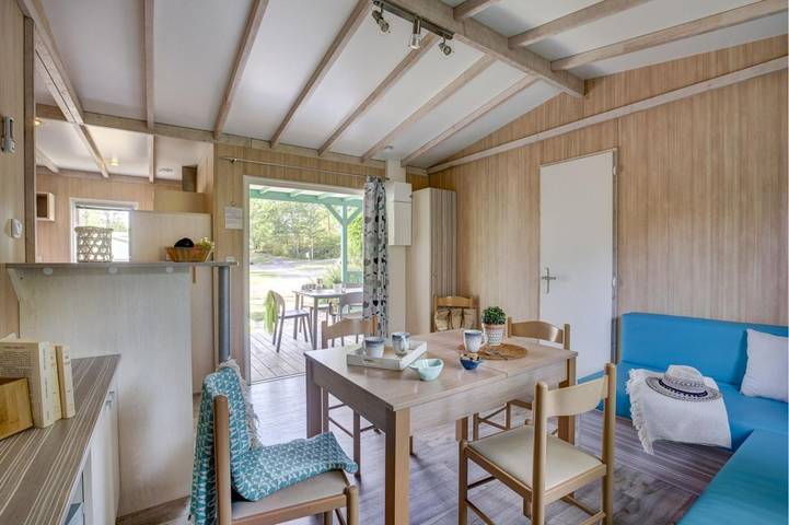 Camping pour 6 personnes, avec piscine ainsi que jardin et terrasse, adapté aux familles dans le Loir-et-Cher - 4