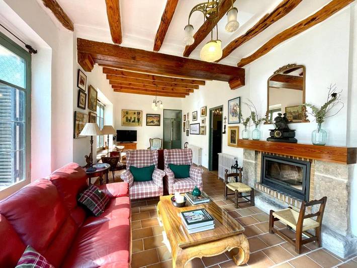 Casa rural para 9 personas, con jardín y vistas, Se admiten mascotas en L'Alcoià - 3