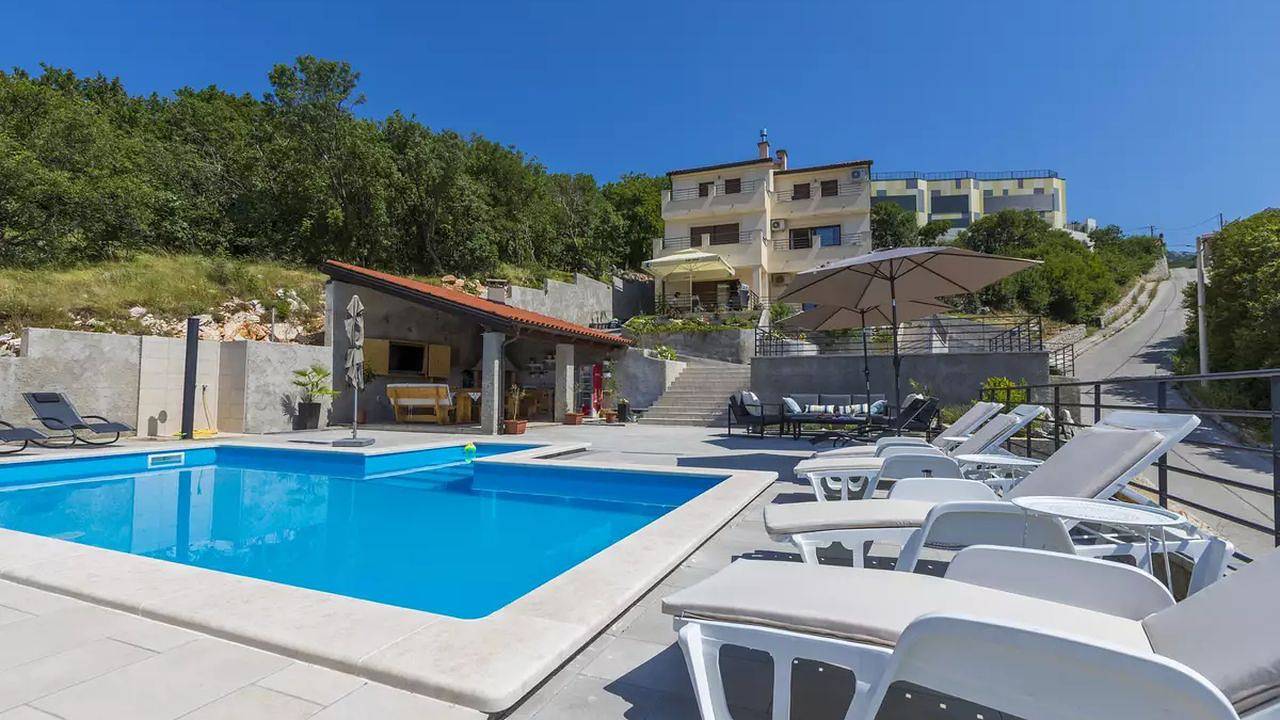 Ganze Ferienwohnung, Ferienwohnung für 4 Personen (100 m²) in Hreljin in Kraljevica, Primorje-Gorski Kotar