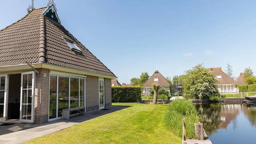 Vakantiehuis voor 4 personen, met Terras en Tuin in Eernewoude