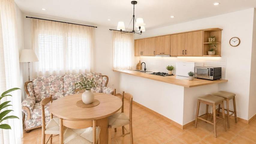 Ferienwohnung für 5 Personen, mit Ausblick und Balkon - 1