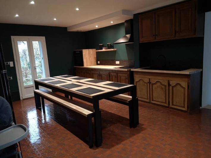 Location de vacances pour 10 personnes, avec jardin et vue à Meusnes