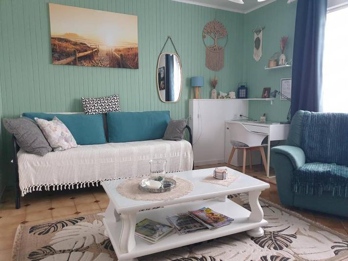 Appartement de vacances pour 5 personnes, avec terrasse, animaux acceptés