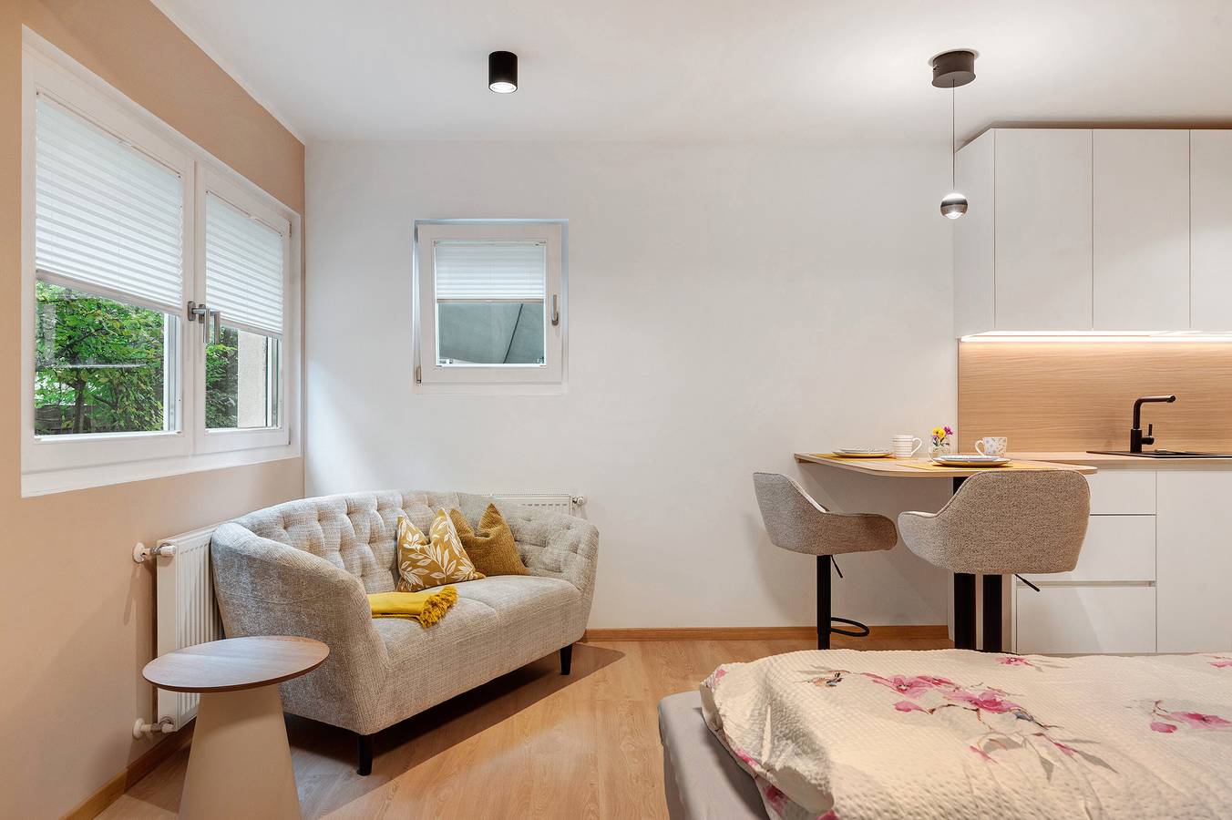 Gehele studio, Appartement 'Heidi' met gemeenschappelijke tuin en wifi in Deutschnofen, Eggental