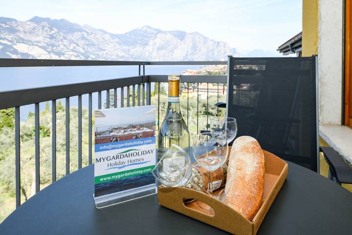 Ferienwohnung für 5 Personen, mit Seeblick und Balkon in Malcesine - 4