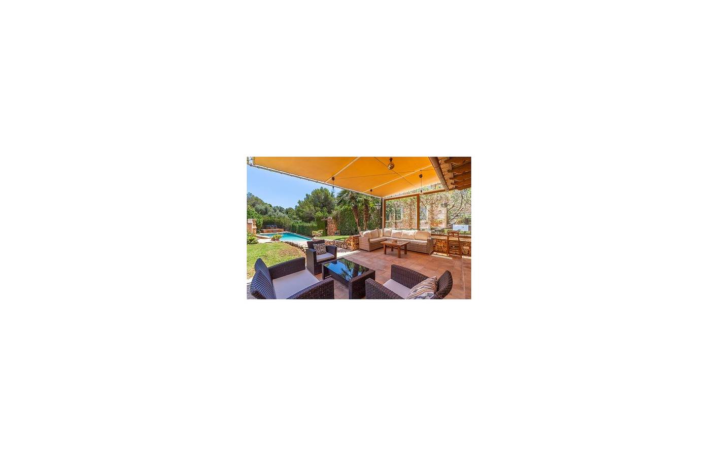Rückzugsort am Meer mit Terrasse, Pool und Grill - 2 km zum Strand von Cala Auberdans in Costa dels Pins, Son Servera
