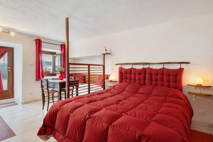 Studio pour 2 personnes, avec Jardin