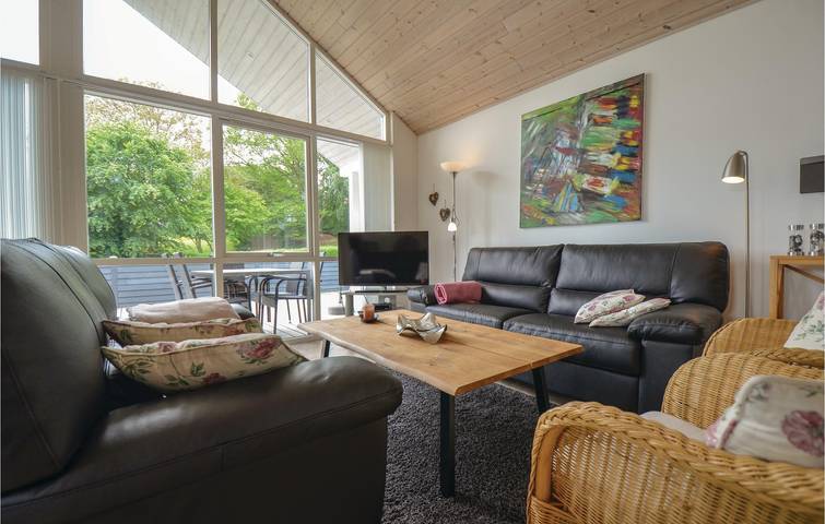 Ferienhaus für 6 Personen, mit Terrasse und Whirlpool sowie Garten in Lyngsbæk Strand - 4