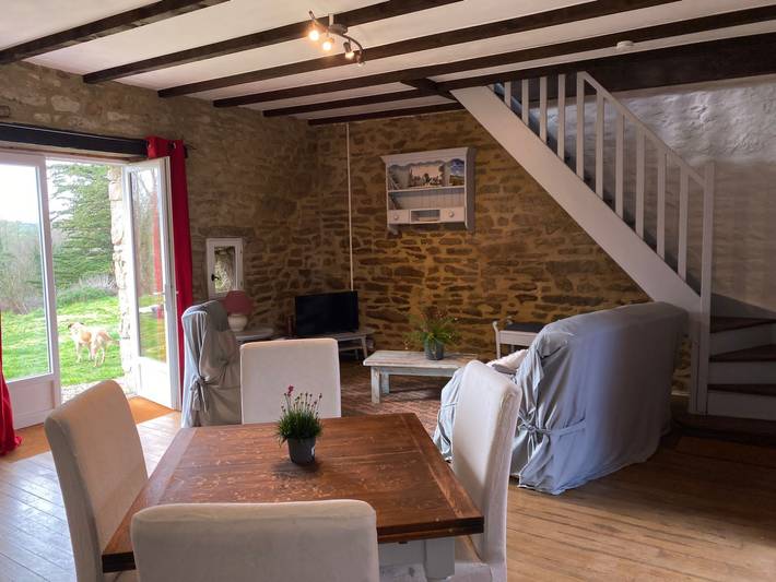 Location de vacances pour 2 personnes, avec jardin, animaux acceptés à Plounérin - 3