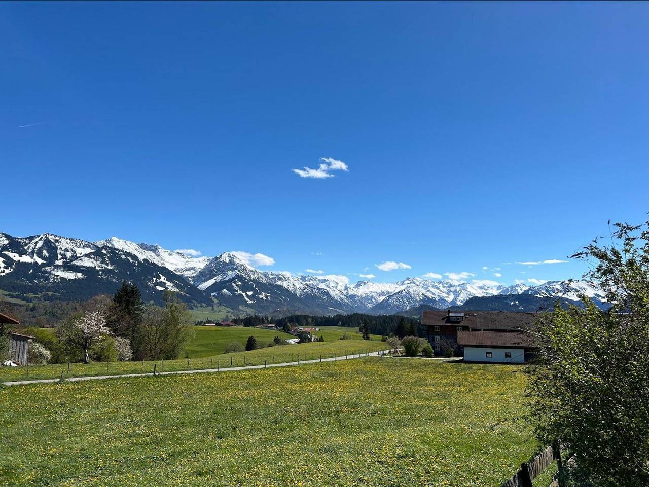 Ganze Ferienwohnung, Alpen Bergblick Allgäu in Ofterschwang, Bayerisch Schwaben