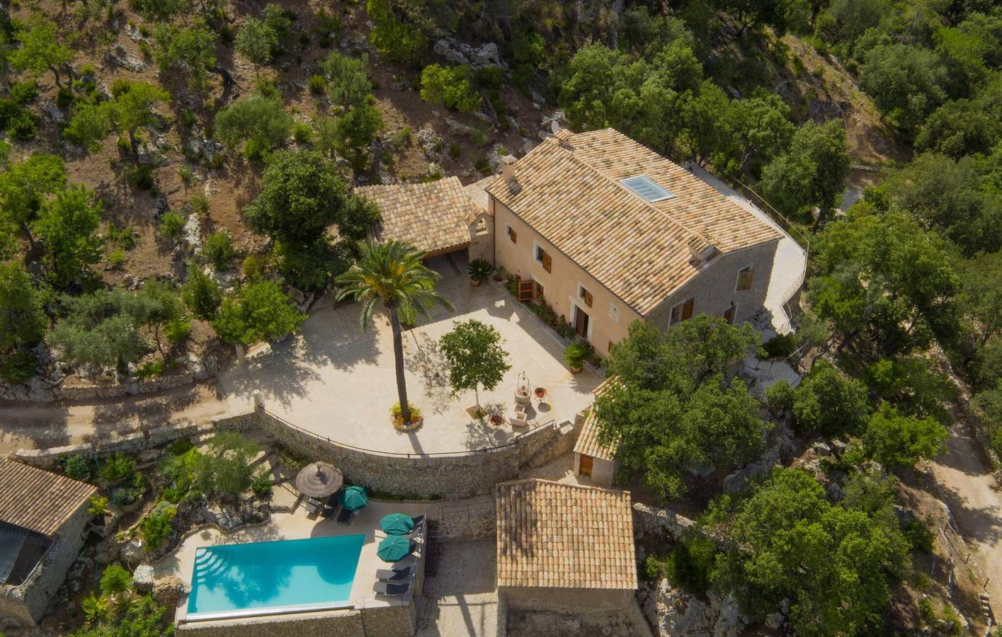 Campanet Hideaway: 1.5km to City Center, Pool, AC in Campanet, Majorca Center