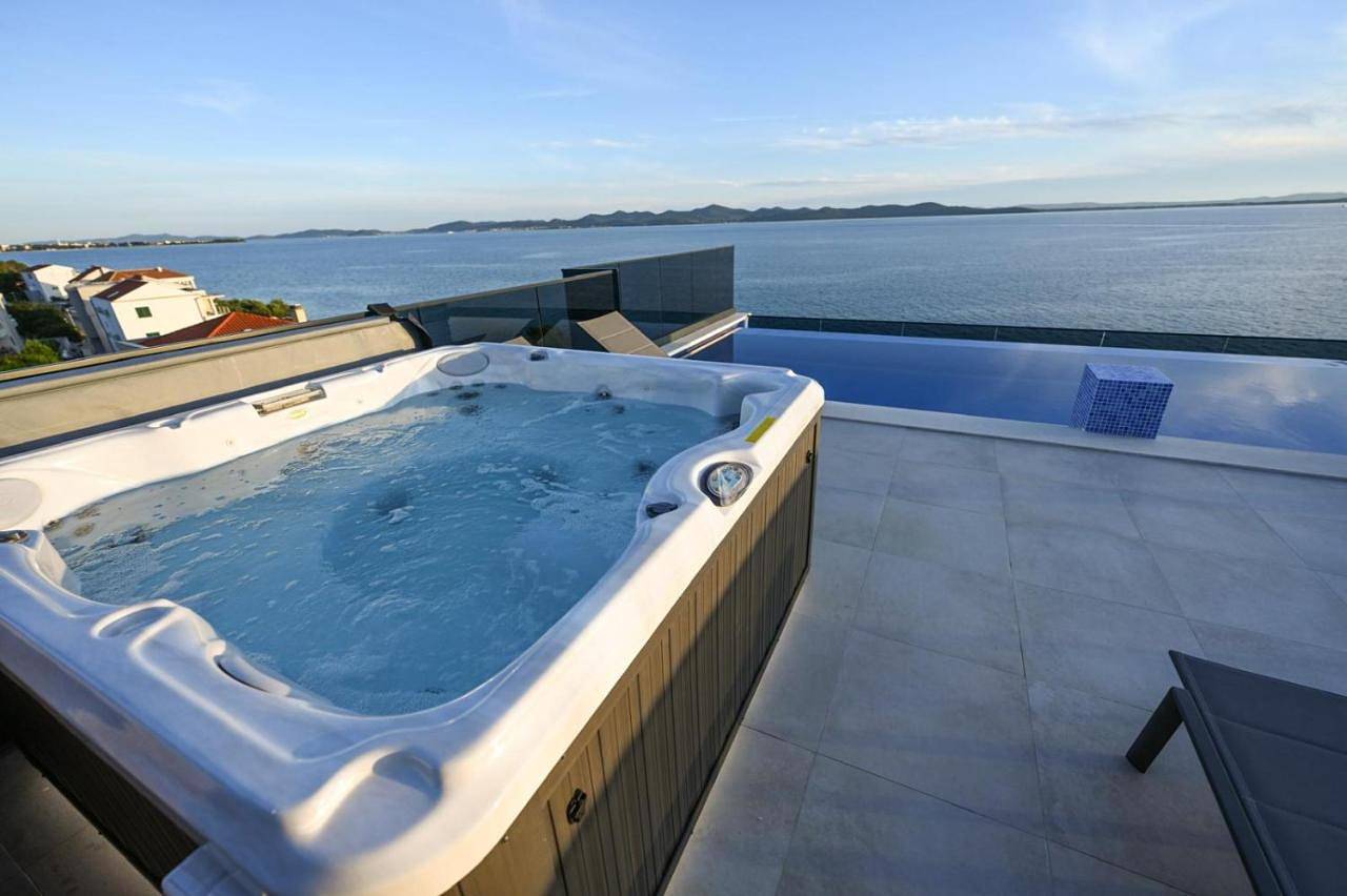 Deluxe Double or Twin Room with Ocean View in Kožino Beach, Zadar (Municipality)