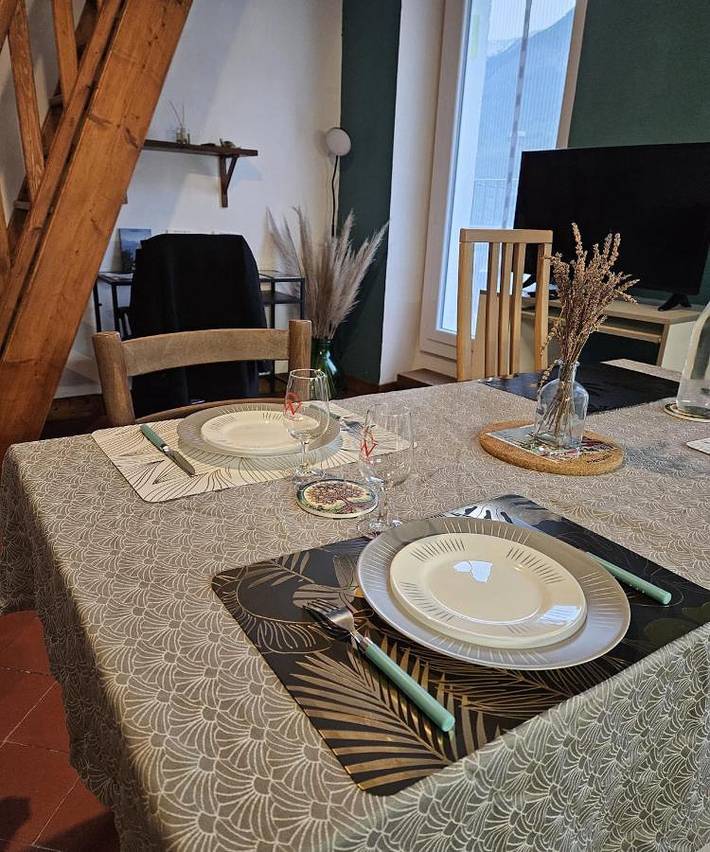 Location de vacances pour 2 personnes, avec terrasse et vue à Touët-sur-Var - 3