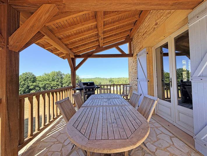 Le Carpenet - with private pool and tennis court in Le Bugue, Périgord