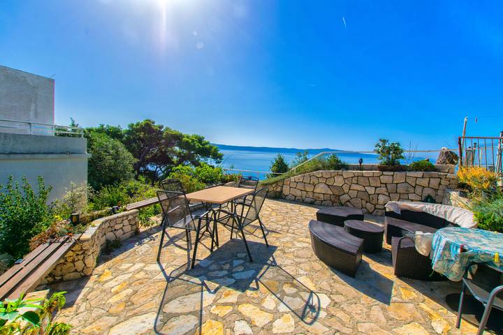 Apartament wakacyjny dla 4 osób, z Taras w Igrane