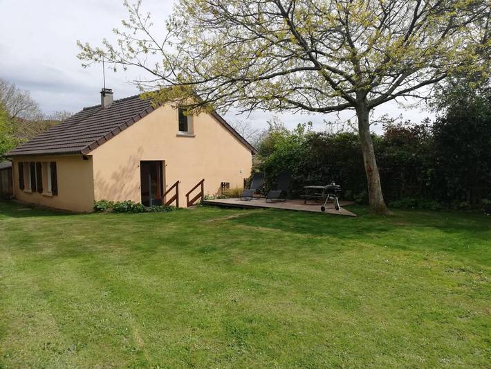 Maison de vacances pour 4 personnes, avec jardin et terrasse à Portbail