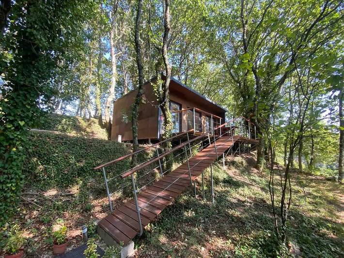 Lodge för 3 Personer, med Trädgård och Utsikt i Portugal