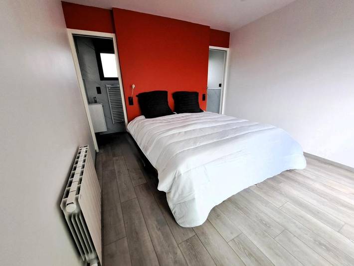 Maison d’hôte pour 2 personnes, avec jardin ainsi que terrasse et vue à Tourville-sur-Arques