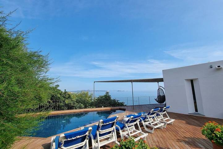 Finca für 8 Personen, mit Garten und Balkon in Sa Punta