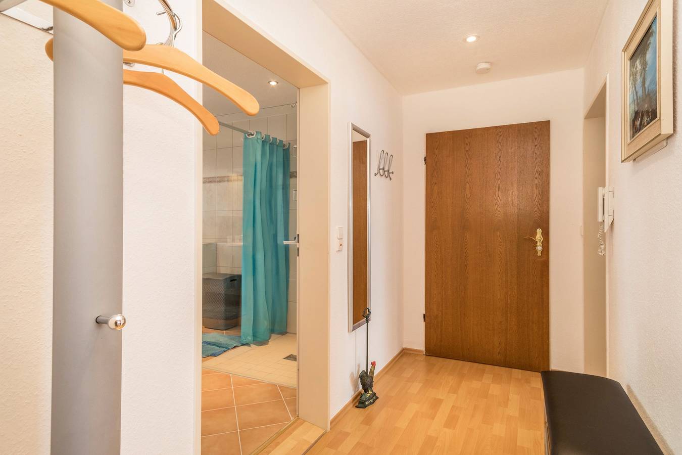 Appartement 'Grüne Oase' met gedeeld terras, gedeelde tuin en Wi-Fi, foto 15